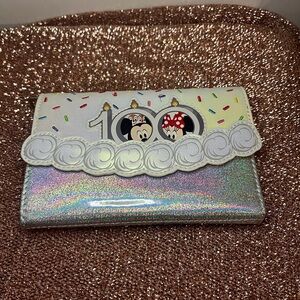 Disney 100th Anniversary Cake Loungefly Wallet